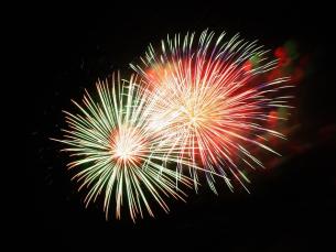 Abbrennen von 1. August-Feuerwerk